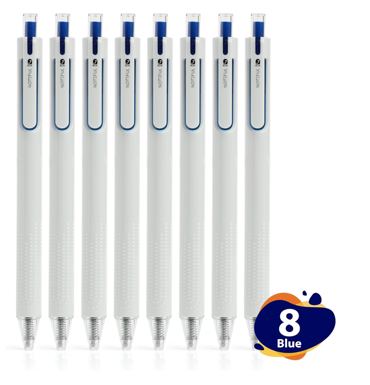 Smooth Glide Retractable Gel Ink Pens 0.7mm Medium Point (Box of 24)