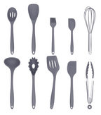 Pro-Series Silicone Cooking Utensil Set (10-Piece)
