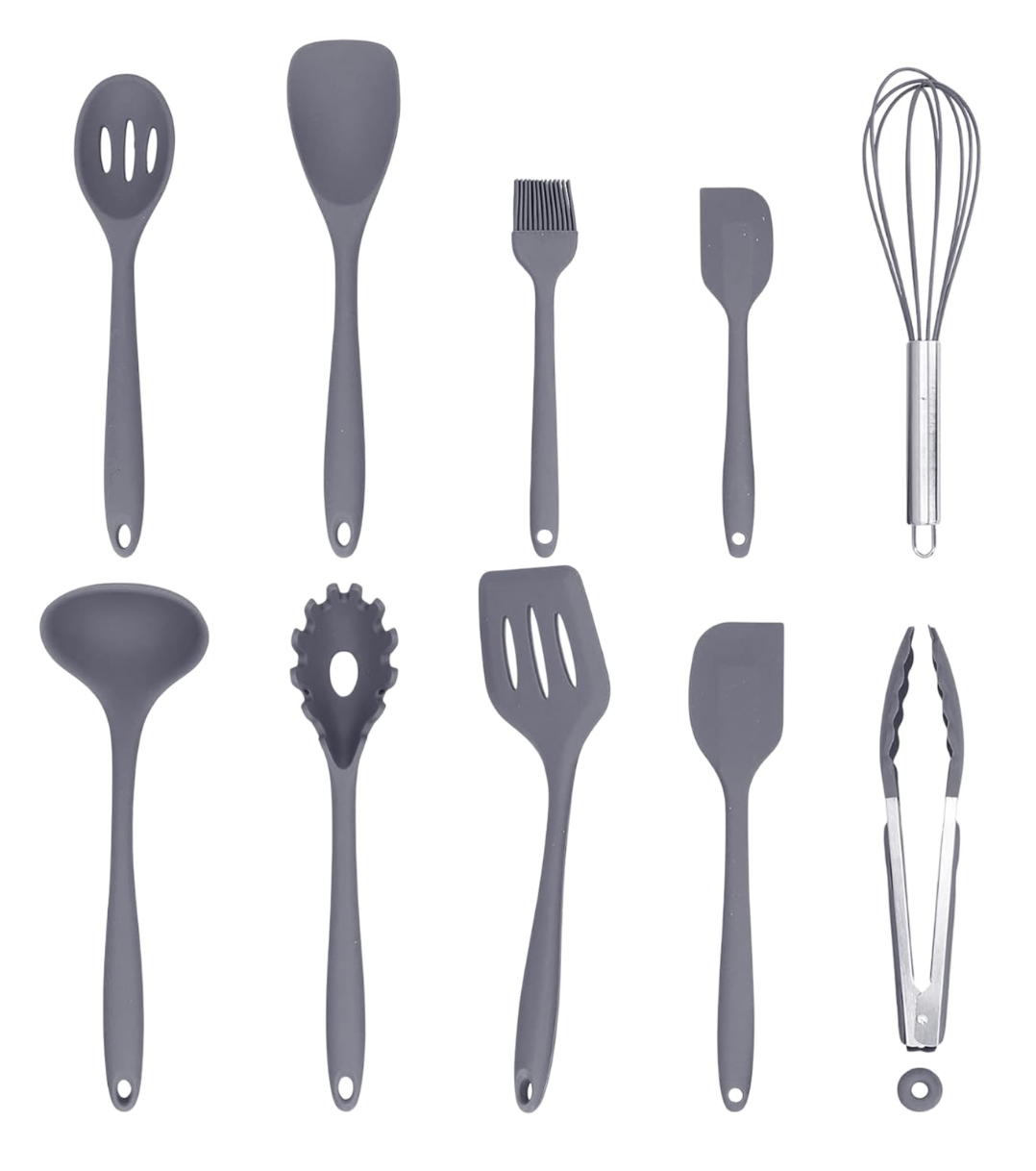 Pro-Series Silicone Cooking Utensil Set (10-Piece)