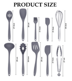Pro-Series Silicone Cooking Utensil Set (10-Piece)