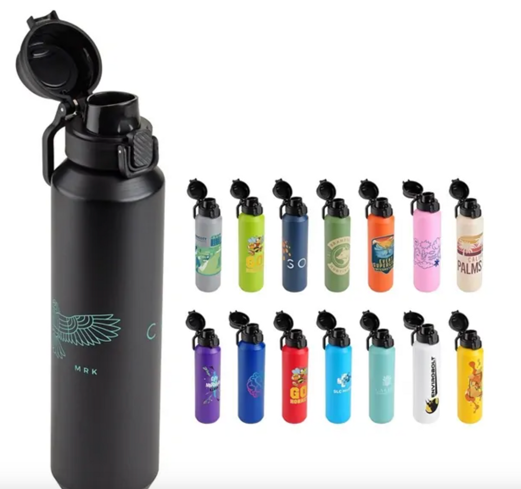 Double-Wall Insulated Sports Water Bottle