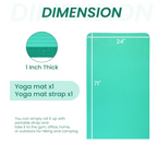 High-Density Non-Slip Exercise & Yoga Mat