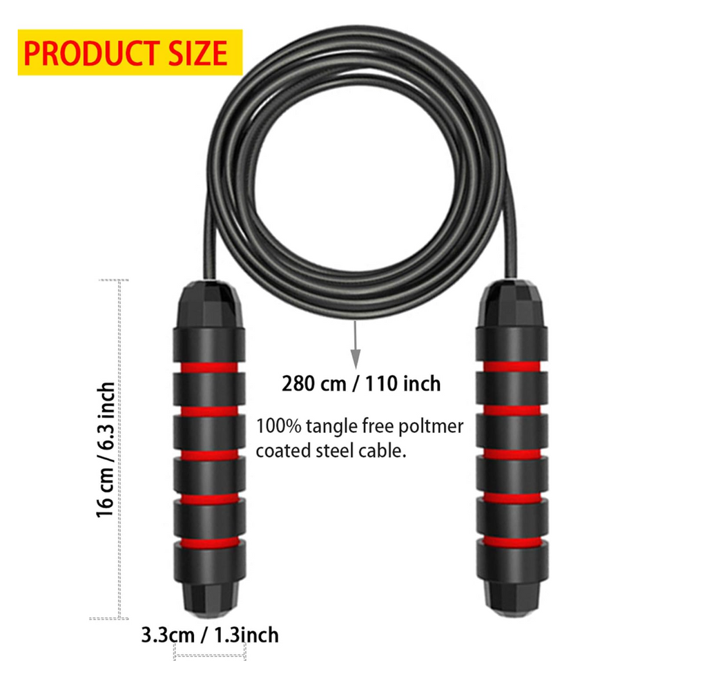 Adjustable High-Speed Bearing Jump Rope