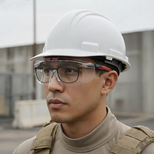 ANSI Z87.1 Anti-Fog Protective Safety Glasses